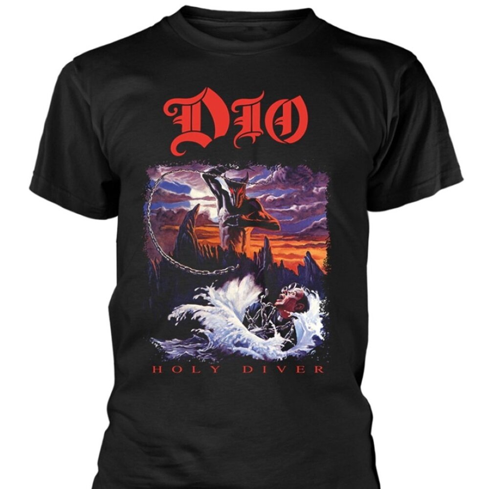 Dio Holy Diver T-Shirt Heavy Metal Band Fan Tee 99